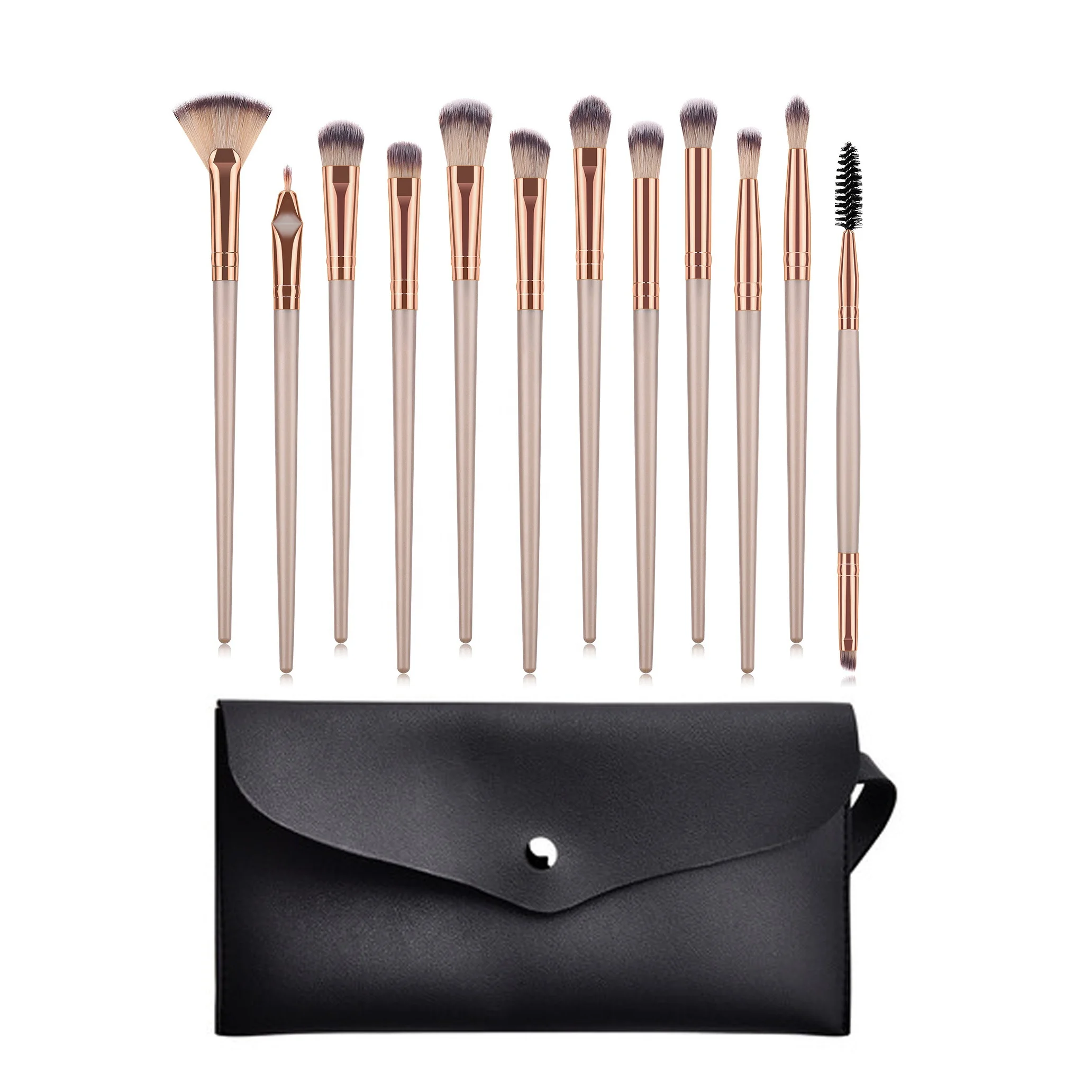 brushes set short concealer eyebrow professional eyeshadow brush