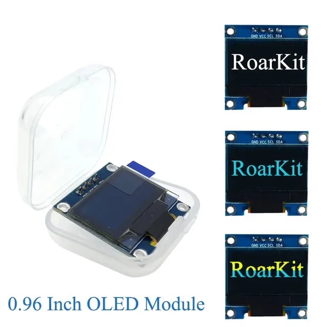 4Pin White Blue Color 0.96 inch 128X64 OLED Display Module Yellow Blue For Arduino 0.96'' IIC I2C Communicate