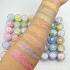 Loose Eye Glitter Makeup Private Label Chunky Loose Eyeshadow Pigments Glitter Gel Eyeshadow Glitter