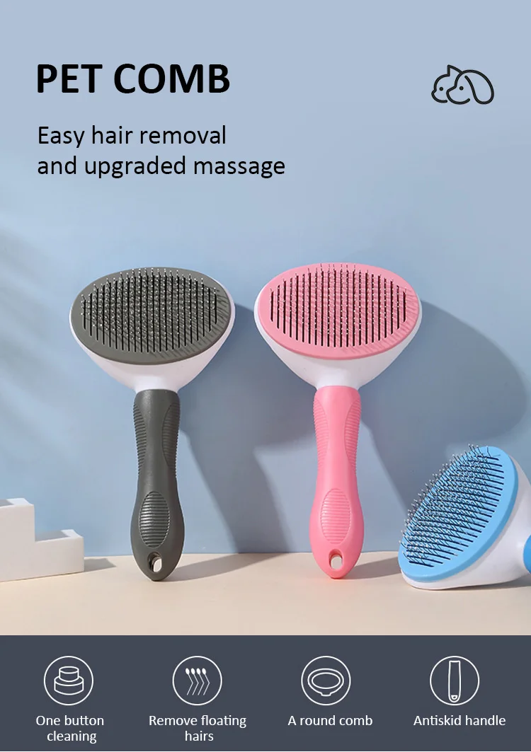 Pet Grooming Tool Dog Hair Remover Comb Cat Dog Hair Grooming And Care