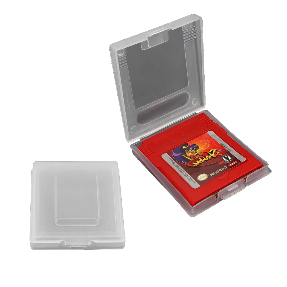 Ambertown X Plastic Cartridge Card Box Case Dust Cover For GBA