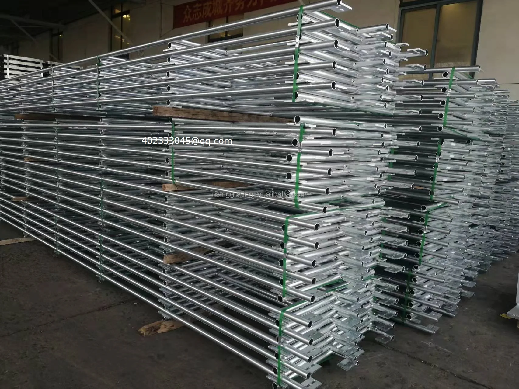 Galvanized Metal Stainless Steel Pipe Stair Railing Aluminium Guardrail ...