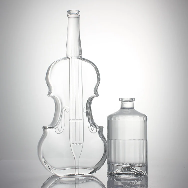 Large Capacity 1750ml 1500ml 1.75L 1.5L Super Flint Spirit Liquor Whisky Rum Vodka Gin Brandy Tequila Glass Bottle with Cap