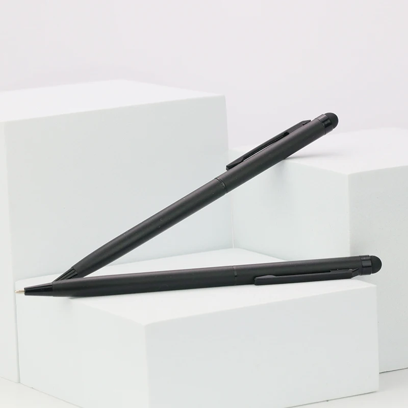 Оптовая продажа рекламная тонкая шариковая ручка разноцветные офисные канцелярские товары ручки для отелей с пользовательским