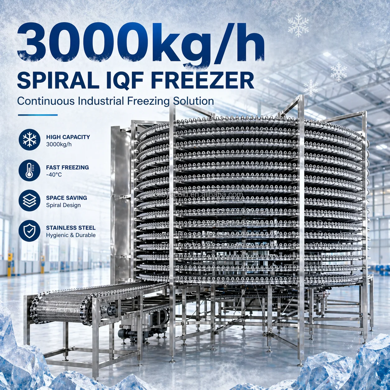 Equipment Spiral Quick Freezer, 380 V, 1 - detail 2