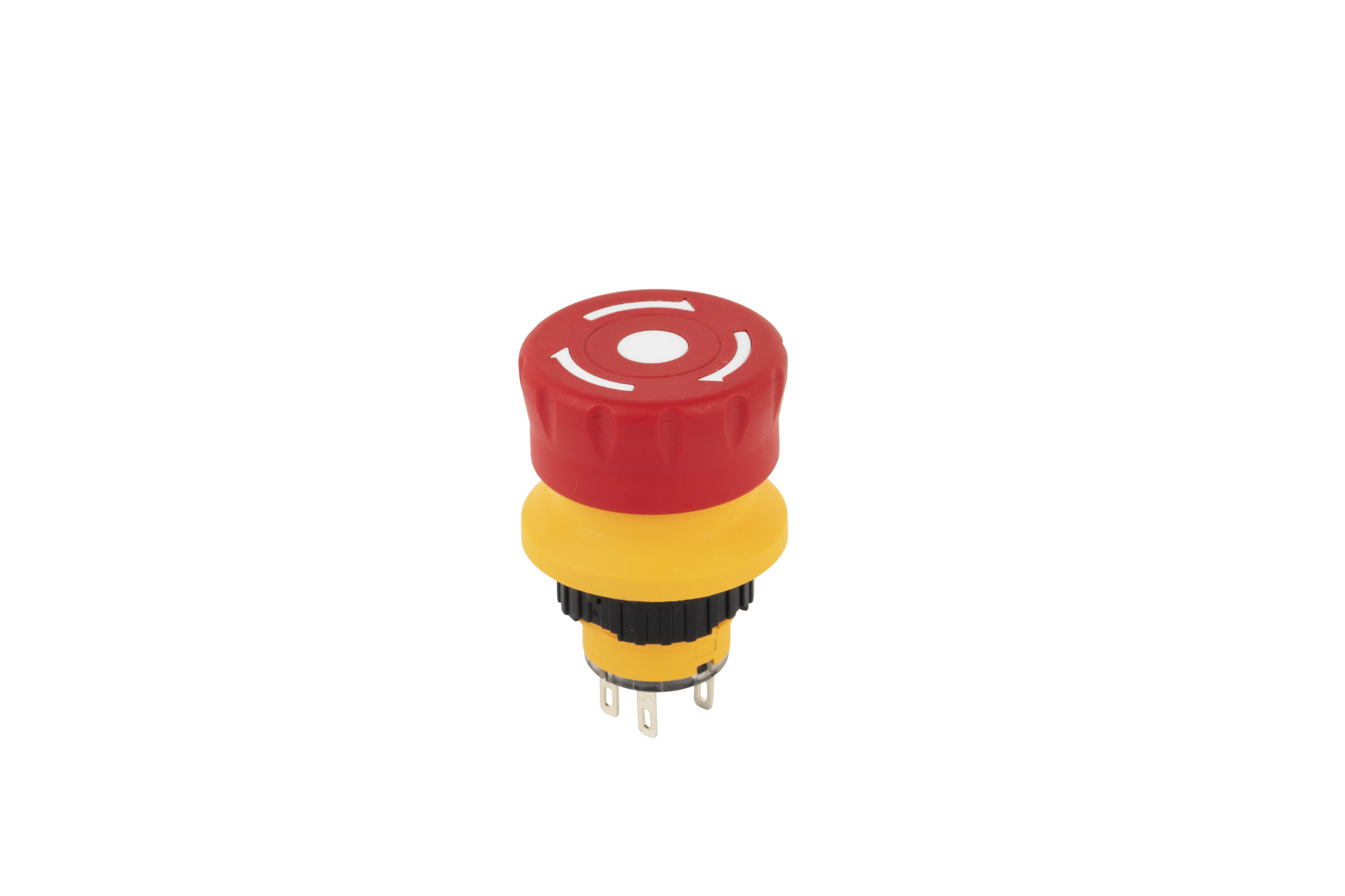 ONPOW Emergency Stop Button Switch E-stop Push Button Switch for EV Charging Pile, Robot, Heavy Machinery