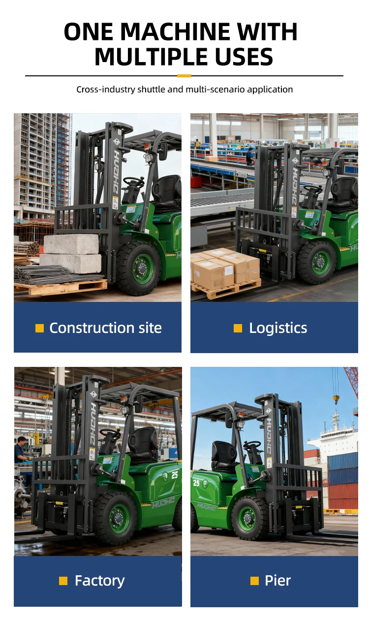 2026 1.8-ton Three -fulcrum Counterweight Forklift with the Cheapest Price