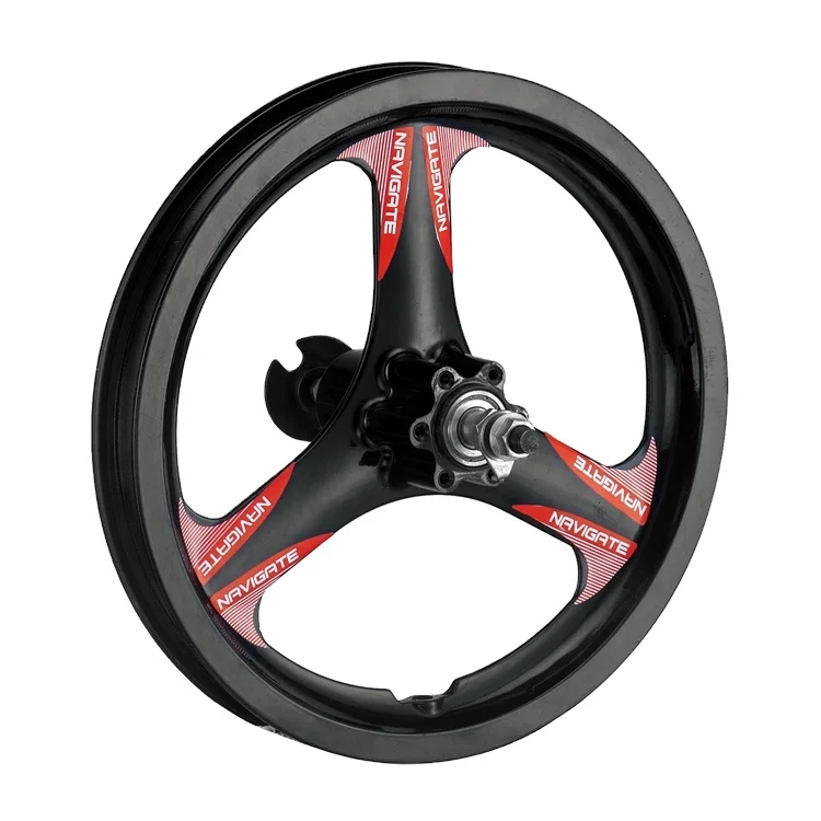 Magood 18 Inch 3 Spokes Magnesium Alloy  Bike Wheel Rim for Folding Bicycle