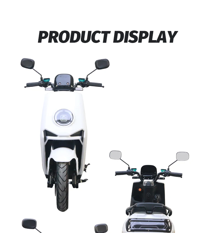 CKD SKD 10inch 600/800W 50km/h speed wuxi retro electric motorcycle pedal powered scooter with pedal assist electric moped