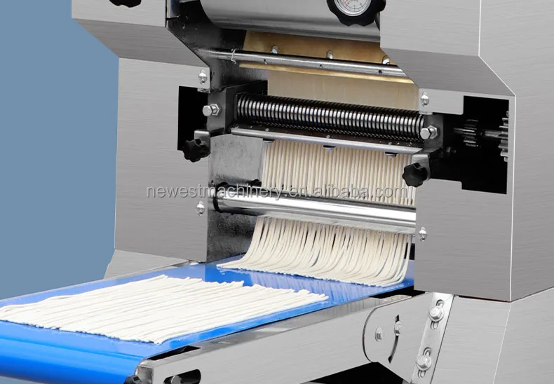 Semi Automatic Compound Pressing Shaved Noodle Soba Ramen Press Noodle