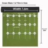 Green-1.6m*10m-6 Hole