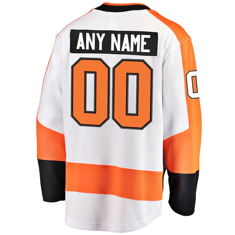Hockey League Flyers Youth Hockey Jersey Wholesale Sublimated