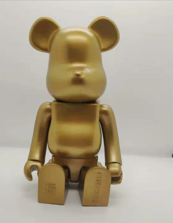 Gold Brick Bear Toy Custom Bearbrick 400% 28cm Action Figure - Buy Gold  Brick Bear Toy Custom Bearbrick 400% 28cm Action Figure Product on