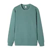 Crew neck gray green