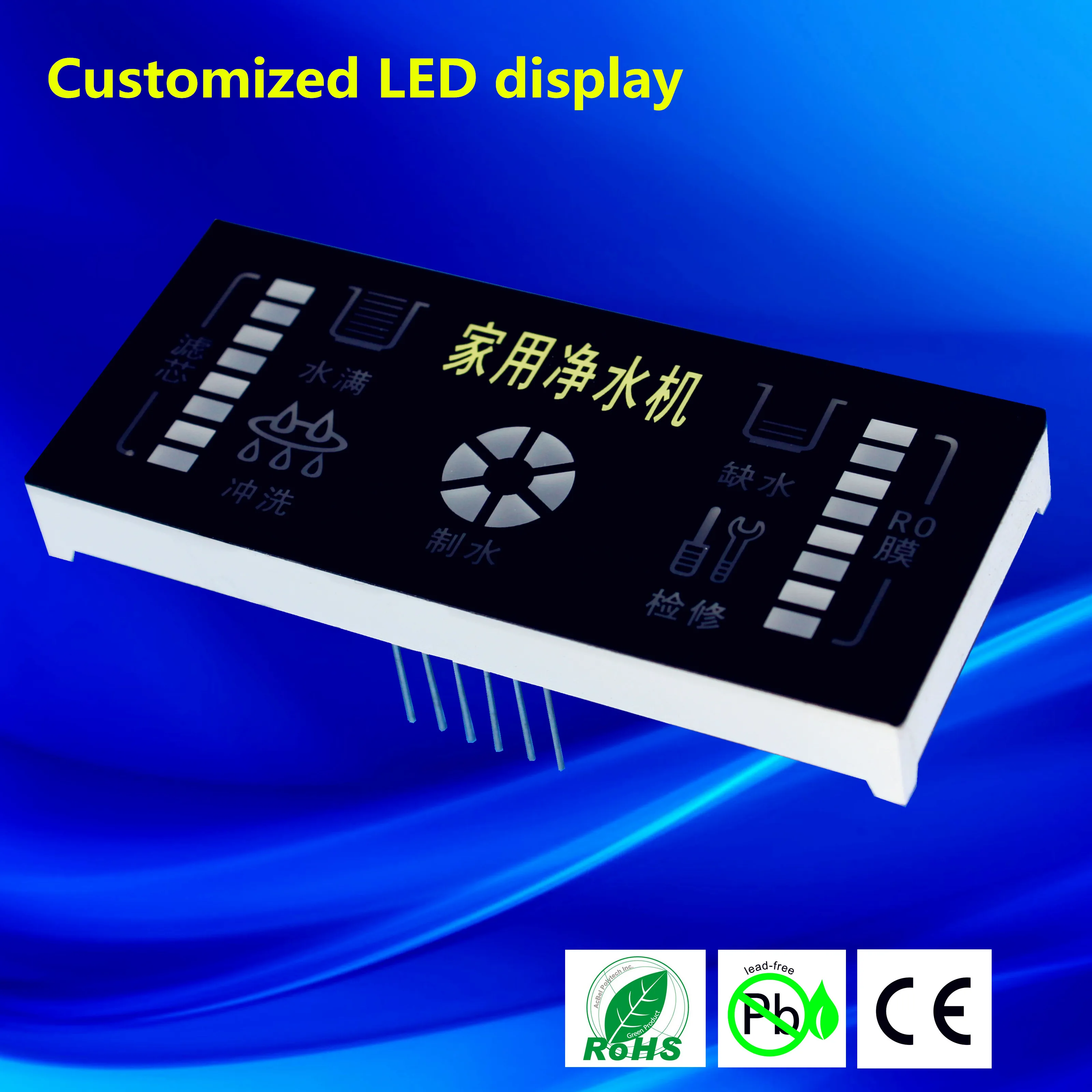 Customized Led Fnd 7 Segment Display Custom 7 Segment Costom Led Display