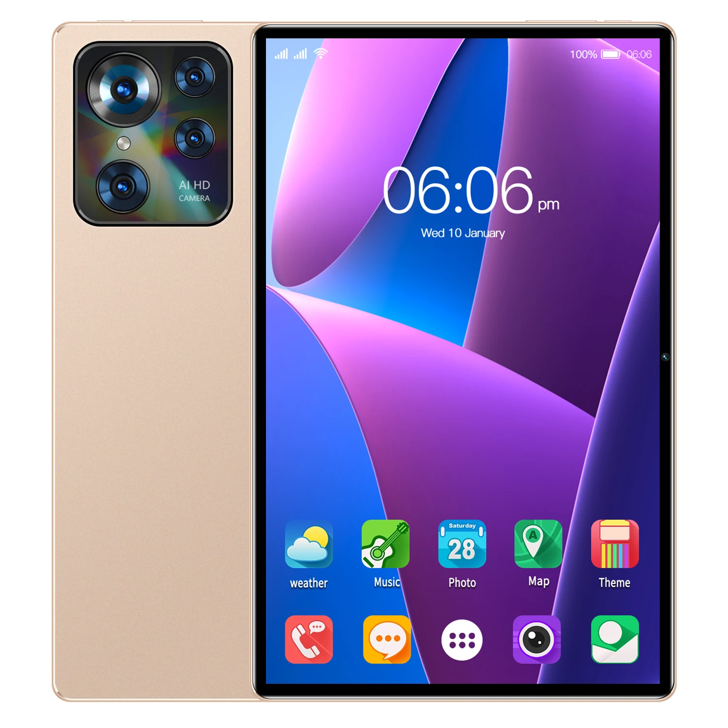 2025年新型 PAD 8 MAX Android 13 8GB RAM 512GB ROM Wi-Fi通話対応