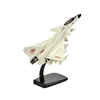 J-10 alloy fighter white - including stand