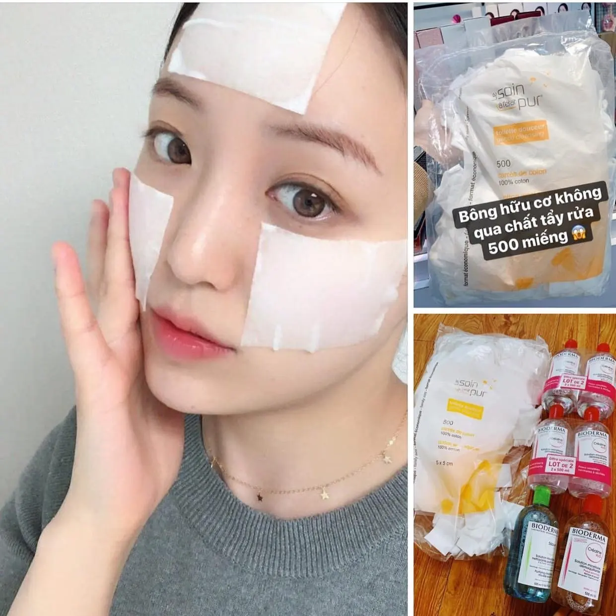 Wholesale Price High Quality Efficiency Friendly Skin Care Tools Cotton Pad Female French Makeup