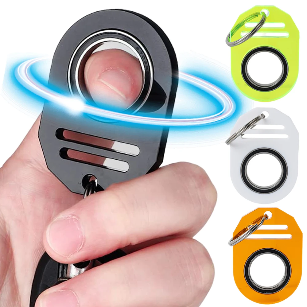 2023 Keychain Spinner Fidget Hand For Anxiety Relief Acrylic Keyring Adults Birthday Party