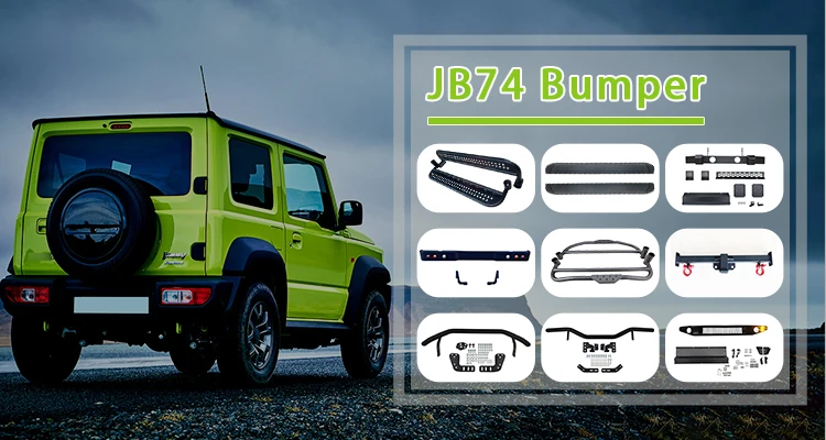 Apio Style Front Bull Bar for Suzuki Jimny JB23/JB43 (2016-2018
