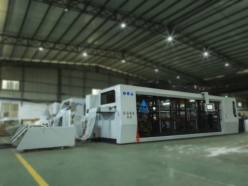 AUTO Thermoformer 2020 Popular Model DW 3 Station Plastic Container Termoformado Fomring Machine
