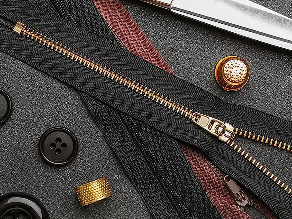 Zipper Slider Retainers,8 Top Stoppers & Bottom Stops For Bags Coats