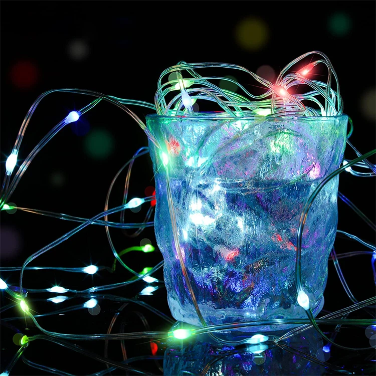 JYC Hello Fairy APP Control Wifi Smart Christmas Tree Lights USB Powered LED fairy Light Christmas RGB String Lights
