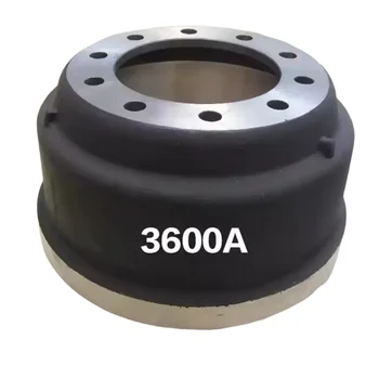 3600 3600A 3600AX Heavy Duty Truck Brake Drums for Hino Volvo Truck