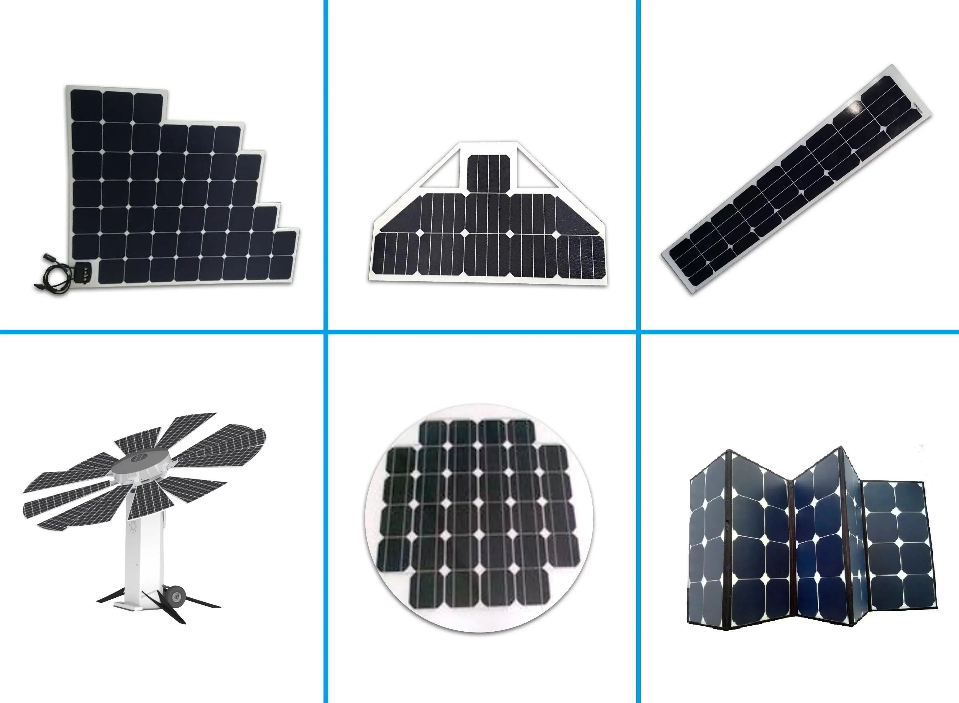 Custom Shape 70w Hexagon Solar Flexible Panel With High Efficiency Oem ...