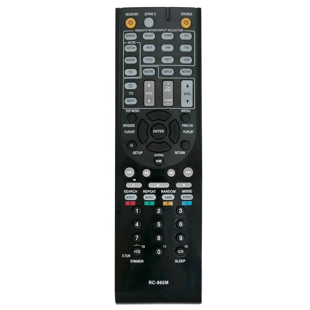 Universal Remote Control Use for ONKYO RC-865M RC865M TX-NR525 TXNR525 Audio/Video Receiver