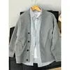 Cappotto singolo grigio