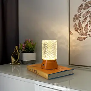 Decorative Art Creative Touch Control Dinning Room Bedside Rechargeable Led Table Lamp