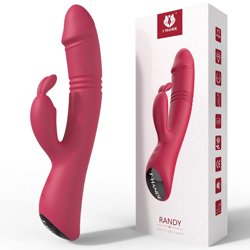 rabit vibrator with APP thrusting vibrating sex-toy-for-women-vibrator rabbit teaching resources sex toys for women| Alibaba.com