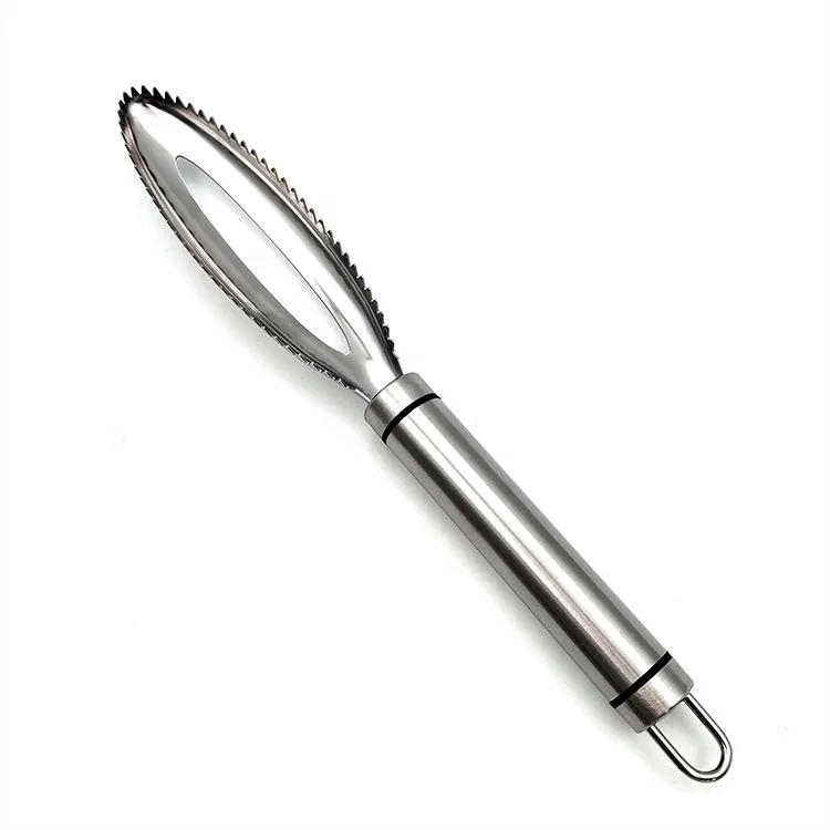 Щетка для чистки рыбной чешуи, скребок из нержавеющей стали для удаления рыбной чешуи, для кухни