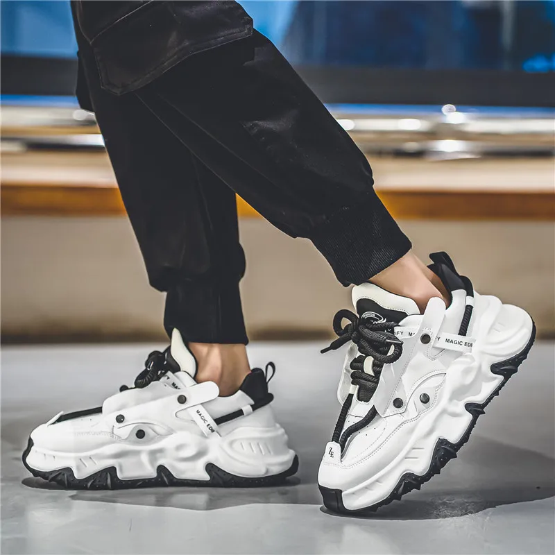 Men's Sports Shoes Breathable Mesh Surface Stitching Running Sports