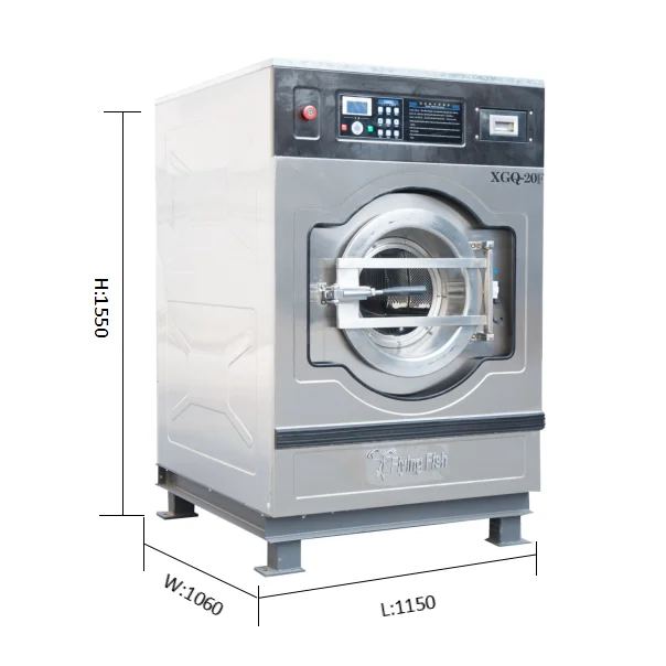 Industrial Washing Machine 50 70 100 130 KG Washer Extractor Lavadoras de Ropa Industriales Precios supplier