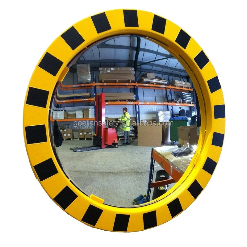 Вогнутые автомобильные круглые стальные дорожные декоративные выпуклые зеркала для безопасности дорожного движения