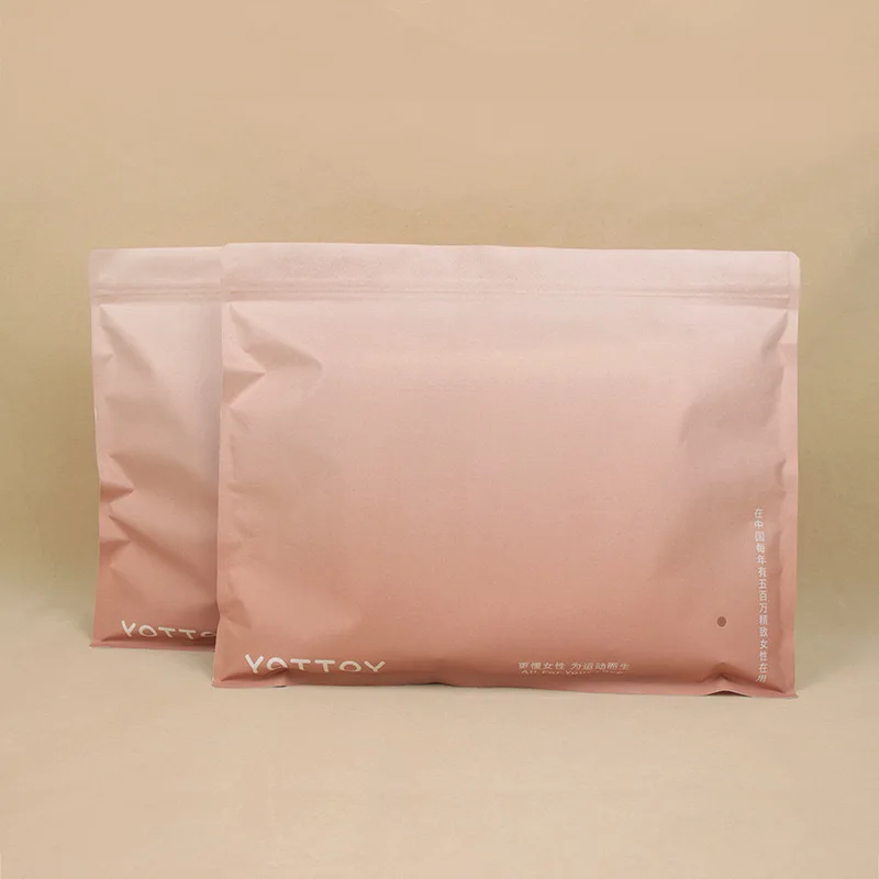 Fashional Customized Printed Stand up Kraft Paper Bag for Food  5x7 Kraft  Stand up Pouches China Nepal Pakistan