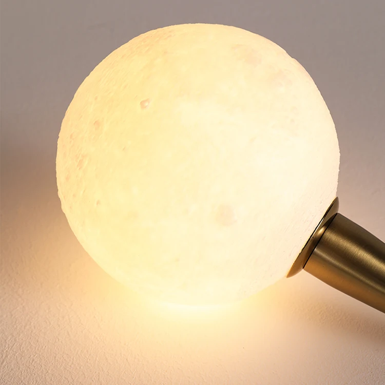 Popular model resin astronaut night light for babies children room wall light