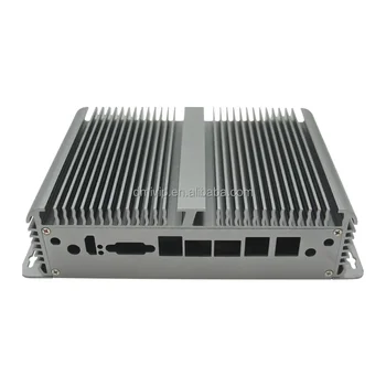 Factory direct supply OEM ODM micro computer industrial control case custom fanless mini pc case enclosure170*170mm itx case