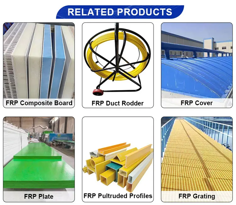 Pultrusion Structural Frp H Shape Fiberglass Beam Profiles Frp Square ...