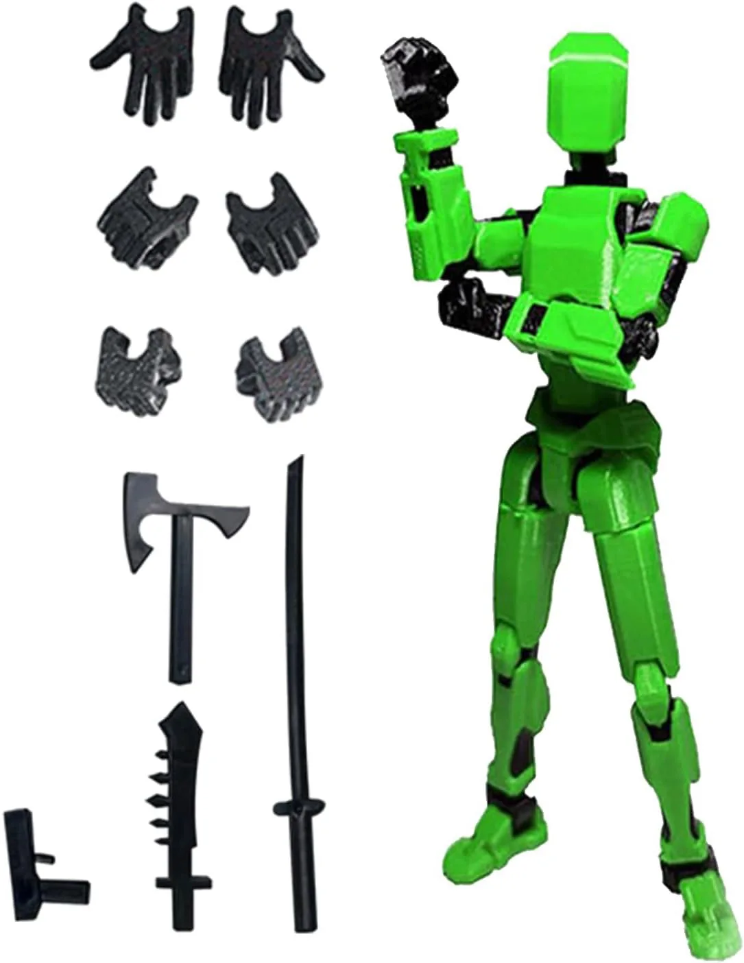 キャラクターグッズ robot mini-toy /37 Articulated Mini Robot Action Figure - 13 Joint Movable Toy