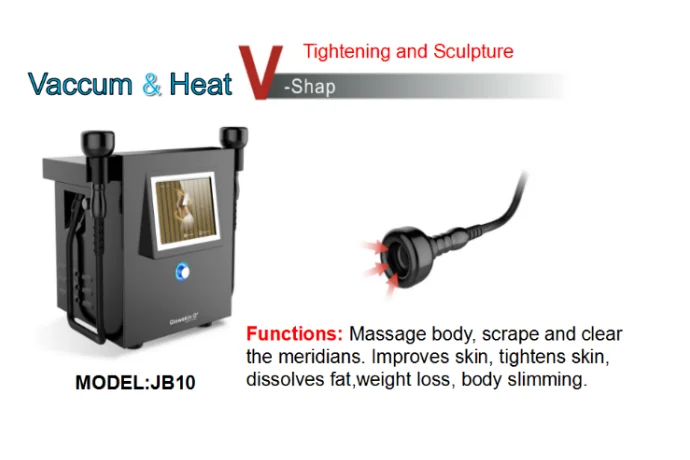 COWEROAY vacuum Heating Weight Loss Device Dredge Meridians Removing Rheumatism Machine Massage Equipment