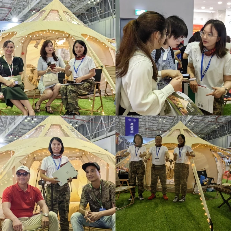 Geodesic Hotel Dome Tent Luxury Glamping Dome Tent Outdoor Pvc Dome