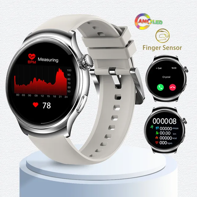 fashion Z93 Pro Smart Watch AMOLED Customized Sleep Tracker Heart Rate health Monitor Round Sports Smartwatch Z93pro
