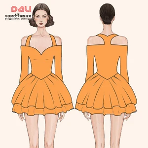 Verified Suppliers Custom Clothing Brand Manufacture Private Customization Sexy Women's Solid Dress Lace Your Own Casual Dresses