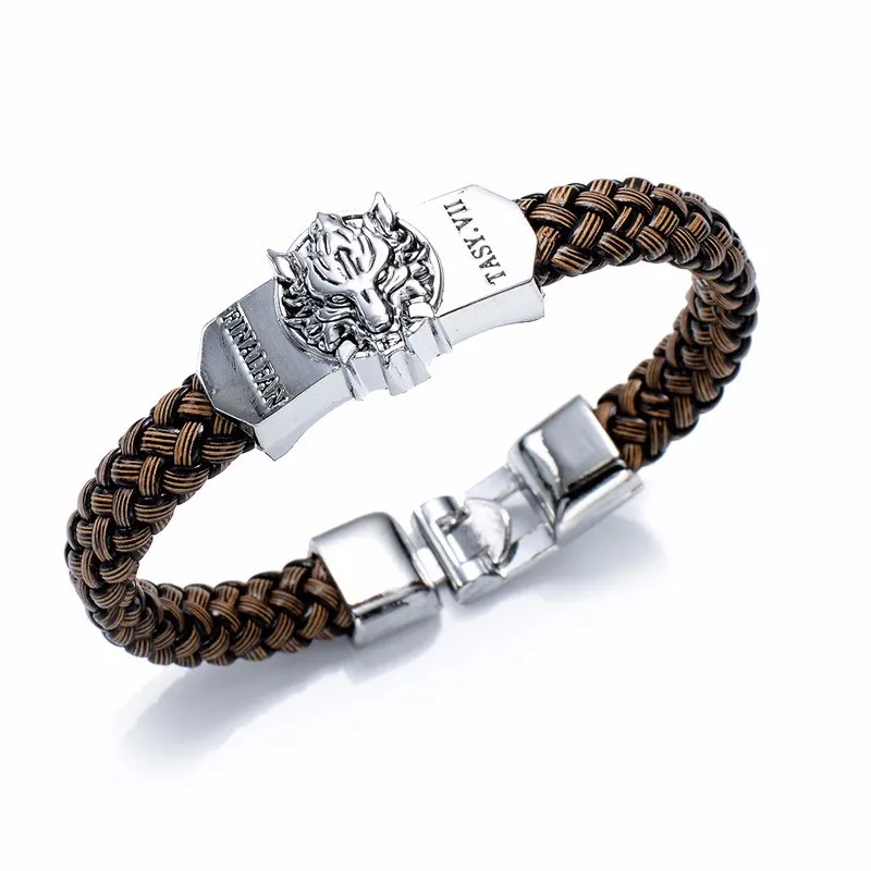 Final Fantasy X Attack on Titan Bracelet - Silver Plated