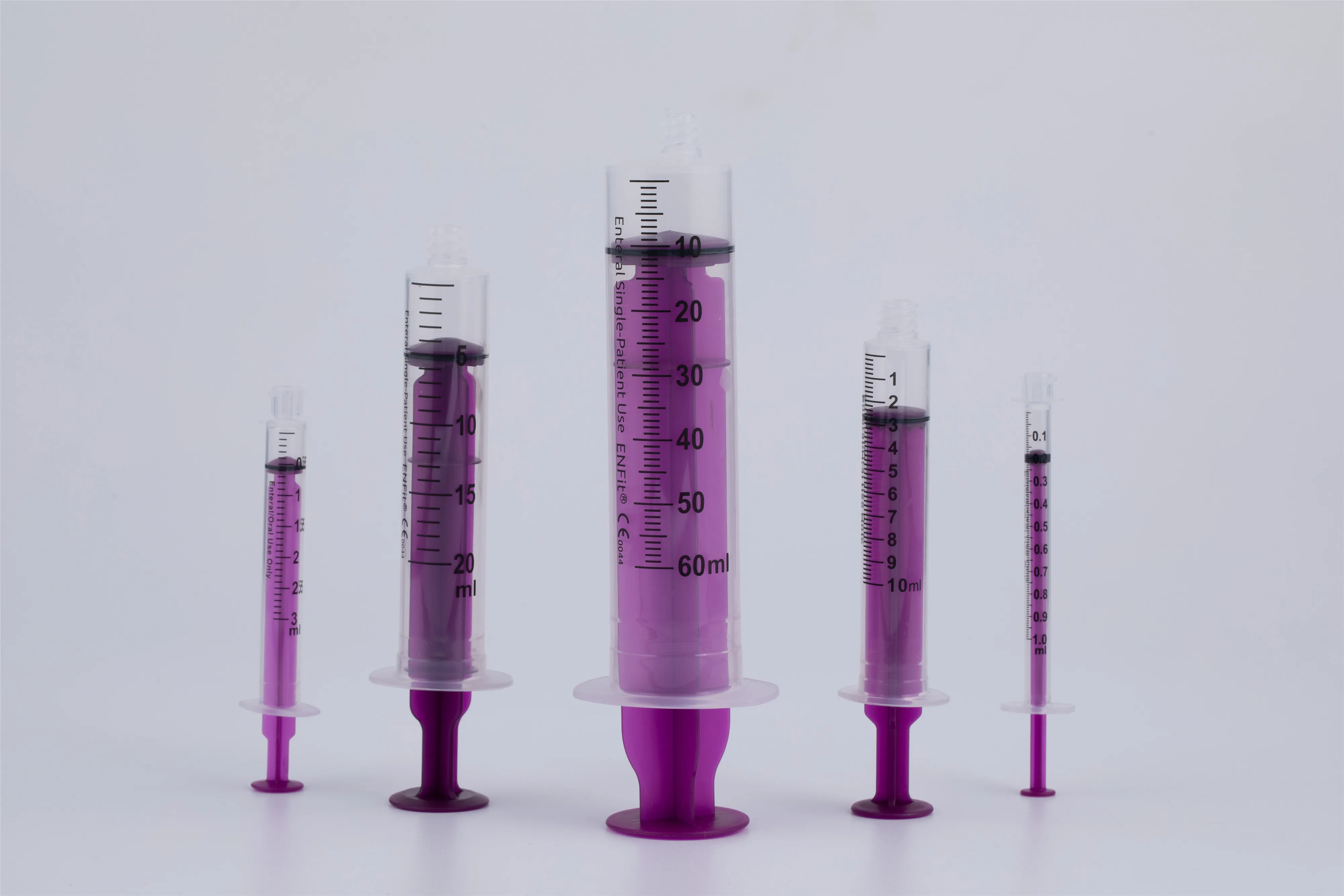 Vesco Enfit Enteral Feeding Flush Bolus Feed Syringe 60 Ml, 59 OFF