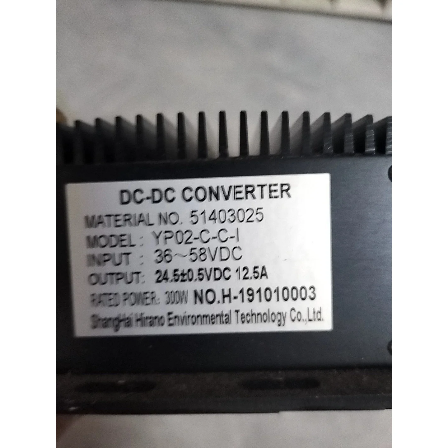 forklift spare parts original 51403025 Transformer Voltage 24V 300W  for jungheinrich forklift parts details