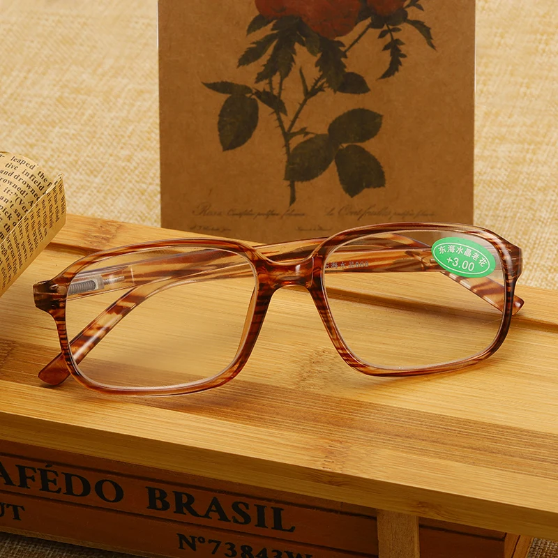 868 Tr Frame Glass Lens Presbyopia Minus 250 Supplier Wholesale Glasses Women Corrective